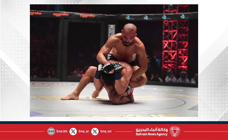 المقاتل البحريني حمزة الكوهجي يخوض نزال في بطولة (بريف سي إف 100)